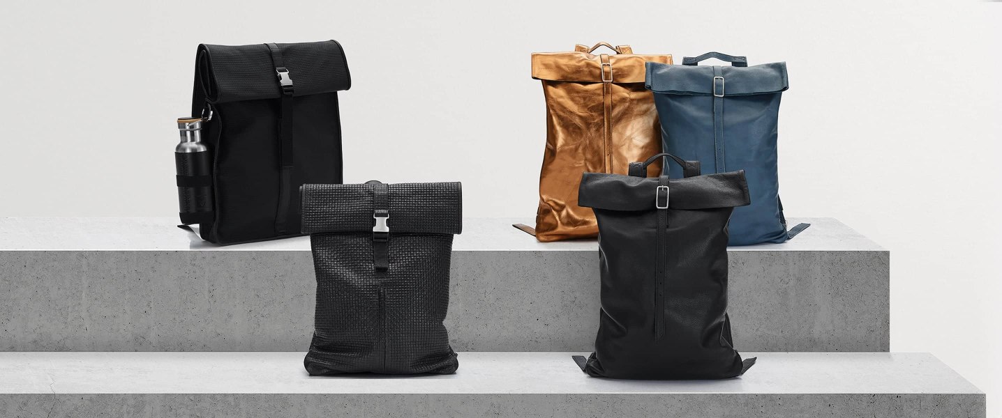 Leather bags from the Trakatan collaboration with CUPRA 