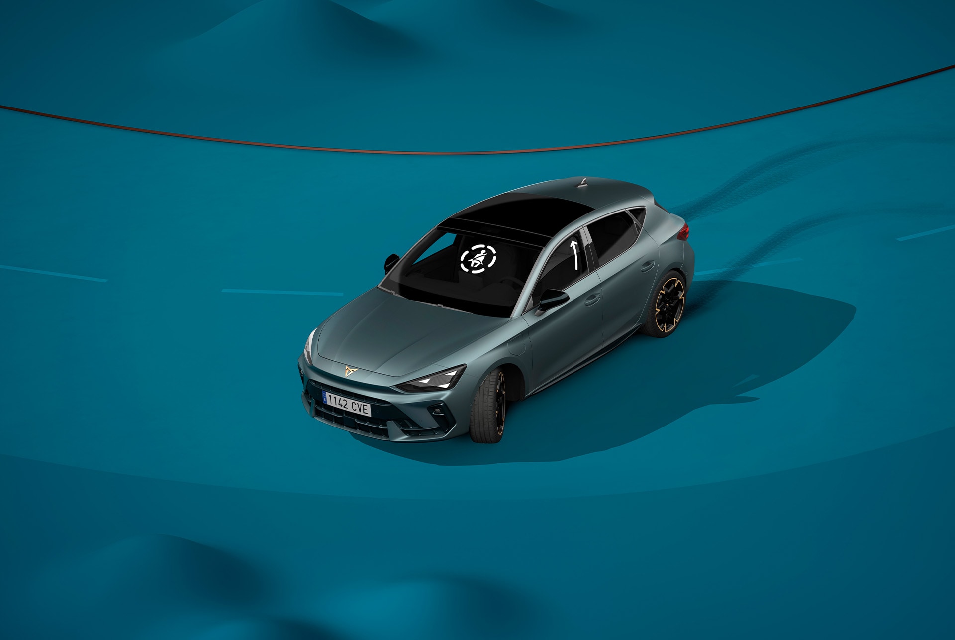 CUPRA Leon pre-crash function