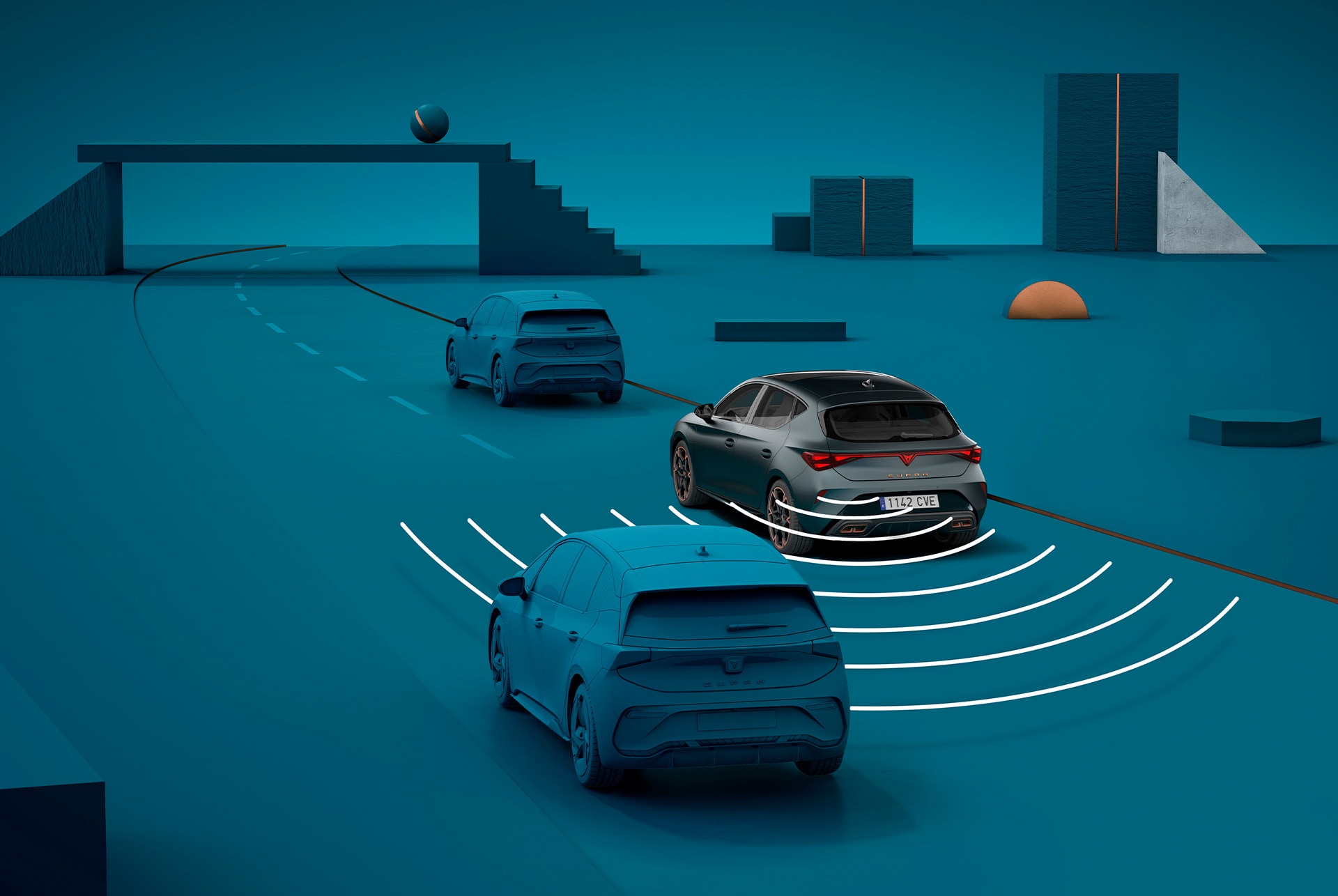 CUPRA Leon side exit assist